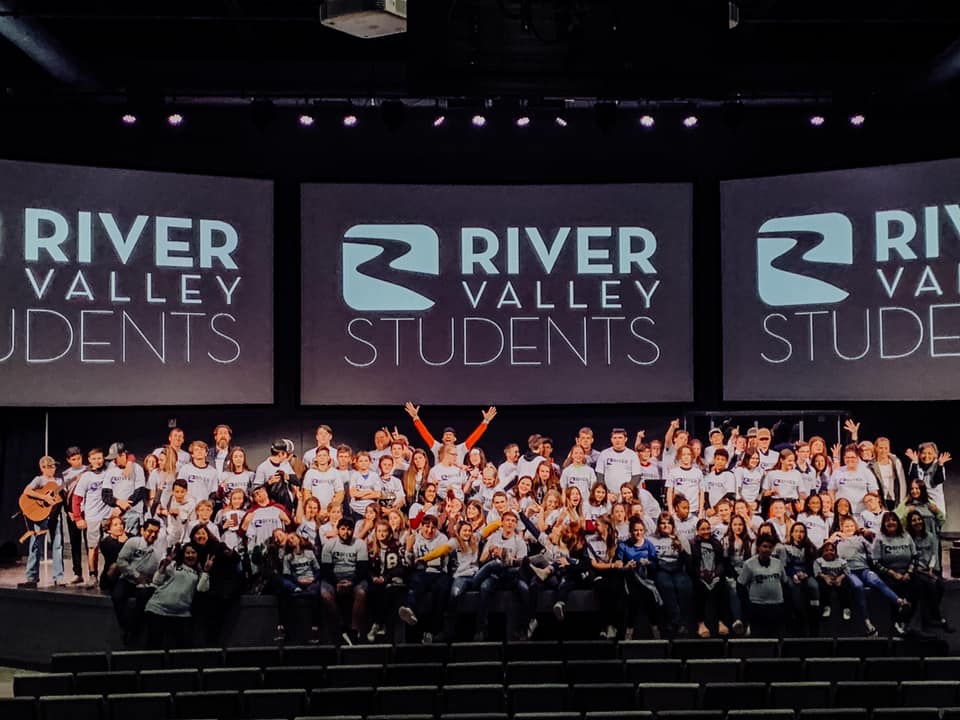 Students serving at RVC