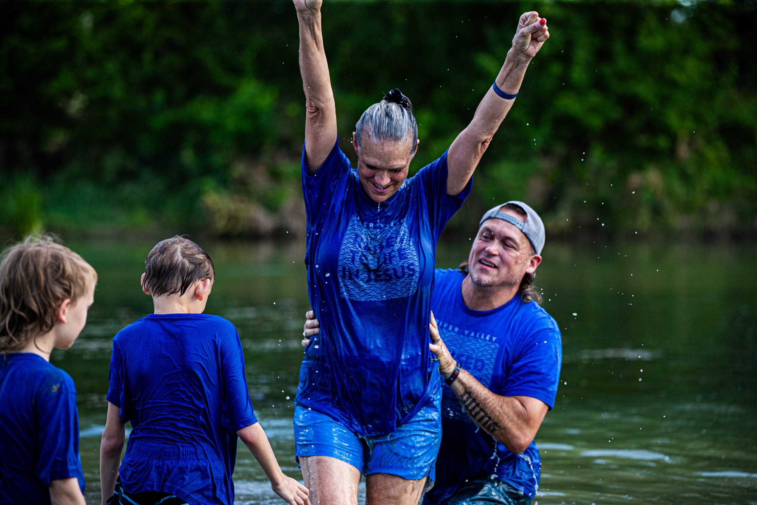 River baptism celebration