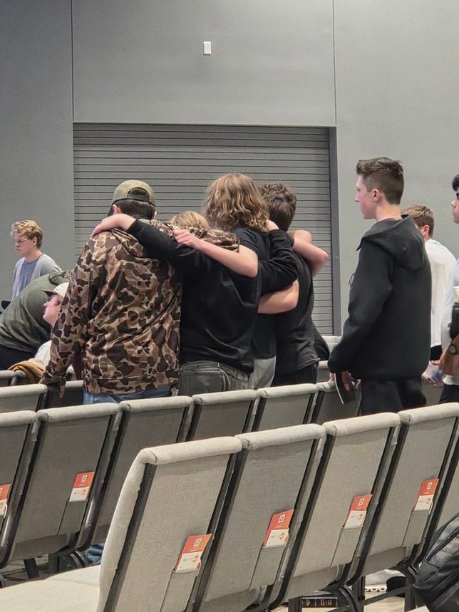 Students in small group